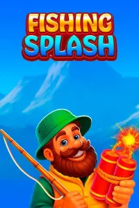 fishing splash game logo